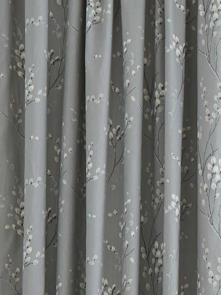 Laura Ashley Pussy Willow Faltenvorhänge aus 100 % Baumwolle - Bild 2 von 2 Laura Ashley Pussy Willow Faltenvorhänge aus 100 % Baumwolle - Bild 2 von 2