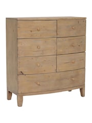 Barker and Stonehouse Brown Lewes 7 Drawer Reclaimed Wood Chest - Image 2 of 2