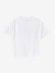 Emporio Armani EA7 Boys Logo Series Black T-Shirt - Image 2 of 3