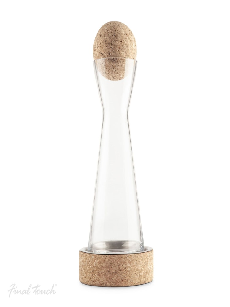 Jeray Clear Final Touch Sangria Carafe and Coaster Set - Image 4 of 4