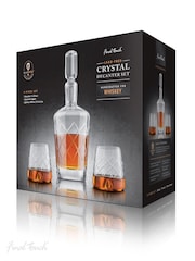 Jeray Clear Final Touch Durashield Whisky Decanter Set - Image 1 of 2