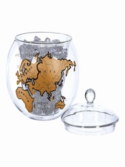 Jeray Clear Mixology Vintage Globe Ice Bucket - Image 1 of 2