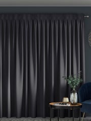 Onyx Black Voyage Maison Jasper Made To Measure Curtains - Image 2 of 8