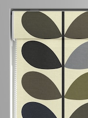 Orla Kiely Green 100% Cotton Multi Stem Made To Measure Roman Blind - Image 3 of 6