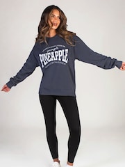 Pineapple Blue Womens Logo Sweatshirt - Image 2 of 5