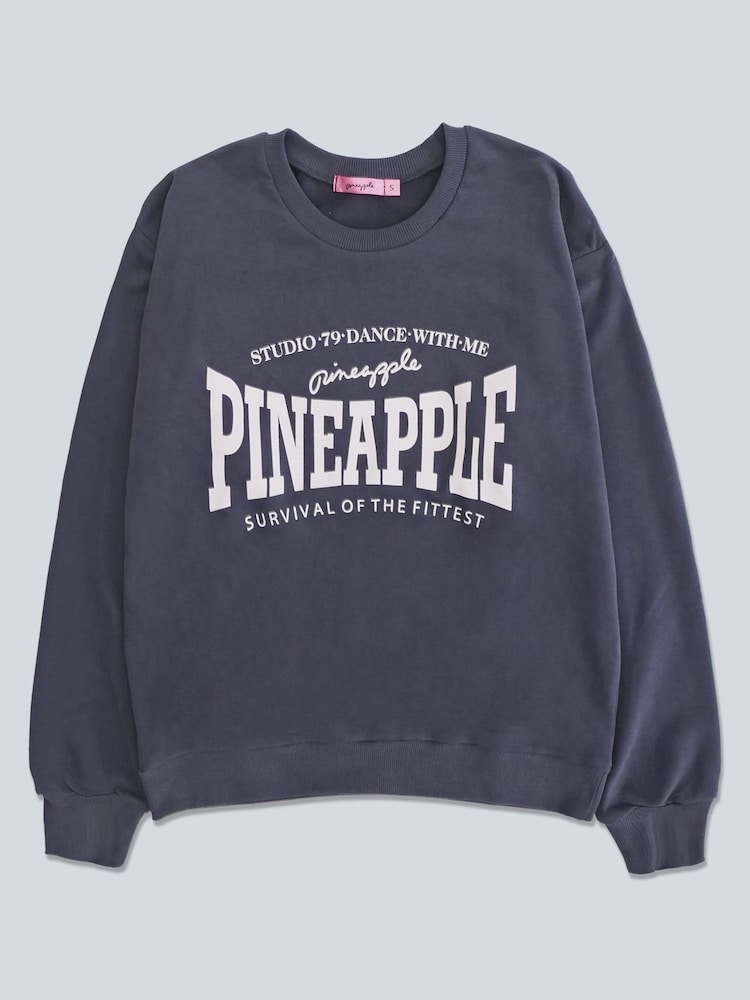 Pineapple Blue Womens Logo Sweatshirt - Image 5 of 5