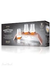 Jeray Clear Final Touch 4 Piece Whisky Flight Tasting Glasses Set - Image 1 of 6