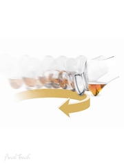 Jeray Clear Final Touch 4 Piece Whisky Flight Tasting Glasses Set - Image 4 of 6