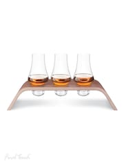 Jeray Clear Final Touch 4 Piece Whisky Flight Tasting Glasses Set - Image 5 of 6