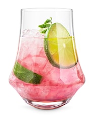 Jeray Clear Final Touch Set of 2 Revolve Spirit Glasses - Image 6 of 6