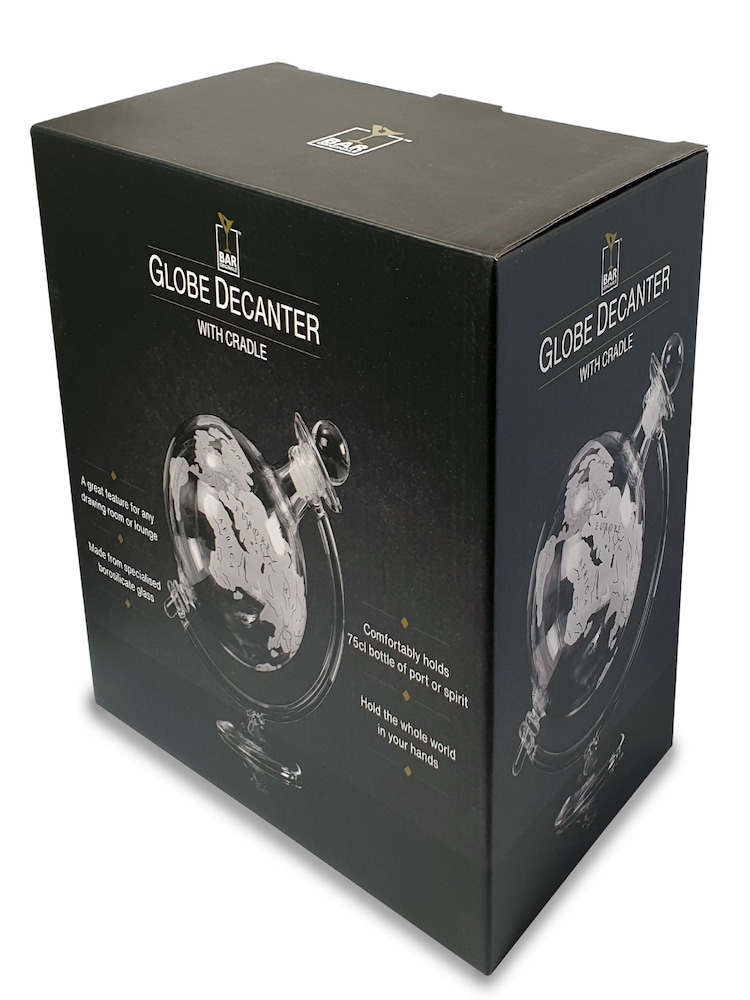 Jeray Clear Bar Originale Globe Decanter - Image 3 of 3