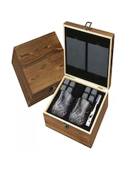 Jeray Clear Bar Originale Whisky Glasses and Stones Set - Image 2 of 2