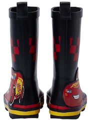Character Black Disney Cars Lightning Mc Queen Wellies - Image 10 of 10