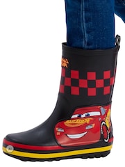 Character Black Disney Cars Lightning Mc Queen Wellies - Image 3 of 10