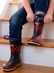 Character Black Disney Cars Lightning Mc Queen Wellies - Image 5 of 10