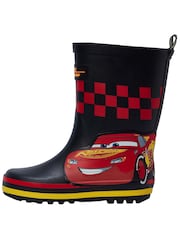 Character Black Disney Cars Lightning Mc Queen Wellies - Image 7 of 10