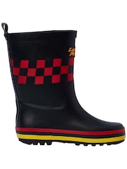 Character Black Disney Cars Lightning Mc Queen Wellies - Image 8 of 10