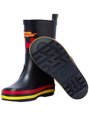 Character Black Disney Cars Lightning Mc Queen Wellies - Image 9 of 10