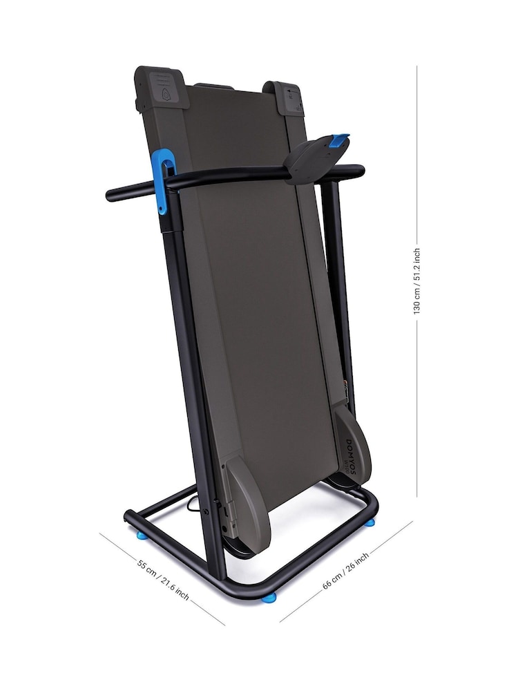 Decathlon Black Non-Motorised Treadmill W100 - Domyos - Image 1 of 1