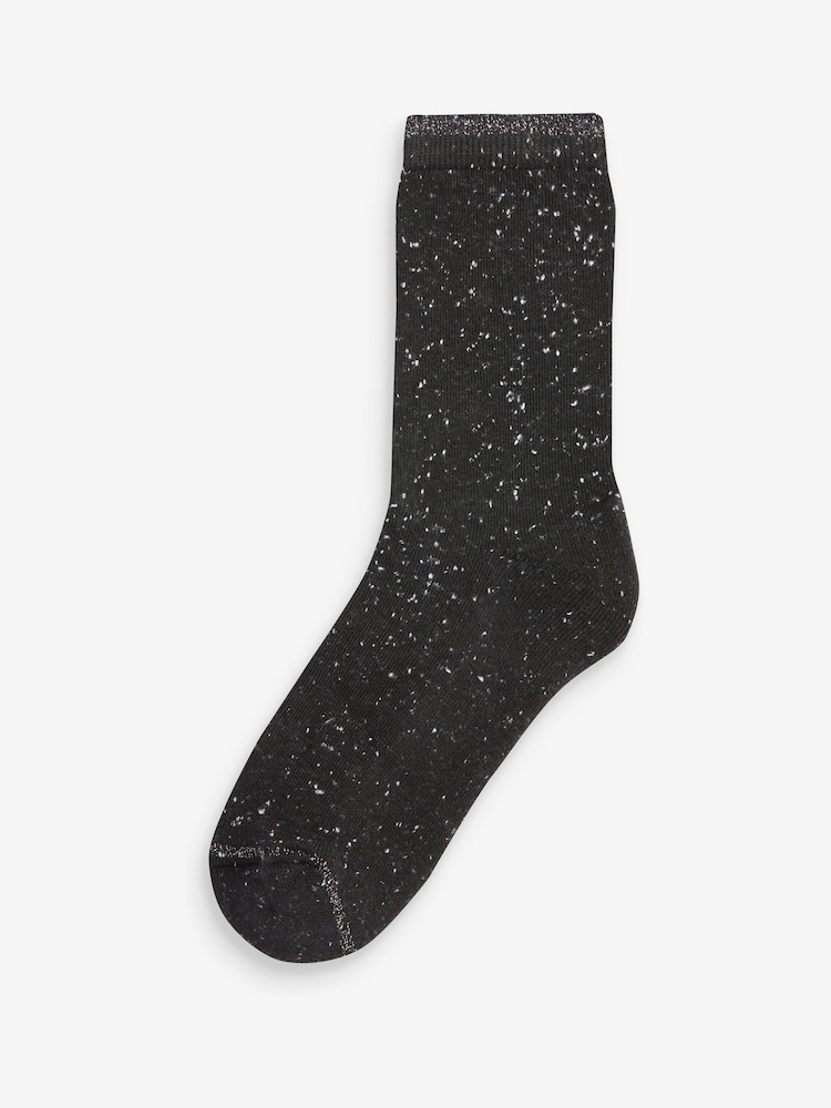 Monochrom - Melierte Socken mit gepolsterter Sohle im 4er-Pack - Bild 5 von 5 Monochrom - Melierte Socken mit gepolsterter Sohle im 4er-Pack - Bild 5 von 5