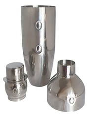 Jeray Silver Bar Originale Stainless Steel Snowman Cocktail Shaker - Image 5 of 6