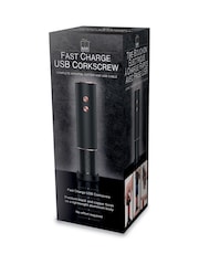 Jeray Black Bar Originale Fast Charge USB Electric Corkscrew - Image 5 of 5