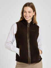 Brūna krāsa - Toggi Regent Fleece Gilet - Attēls 1 no 4