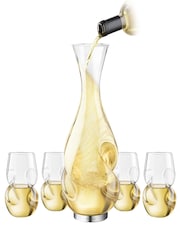 Jeray Clear Final Touch L Grand Conundrum Aerator Decanter Set - Image 1 of 2