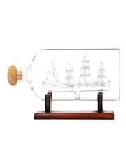 Jeray Clear Bar Originale Ship In a Bottle Decanter - Image 4 of 6