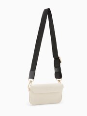 AllSaints White Cross-Body Zoe Bag - Image 3 of 5