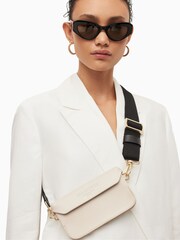 AllSaints White Cross-Body Zoe Bag - Image 5 of 5