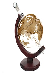 Jeray Clear Bar Originale Gold Ship Globe 750 ml Decanter - Image 4 of 5