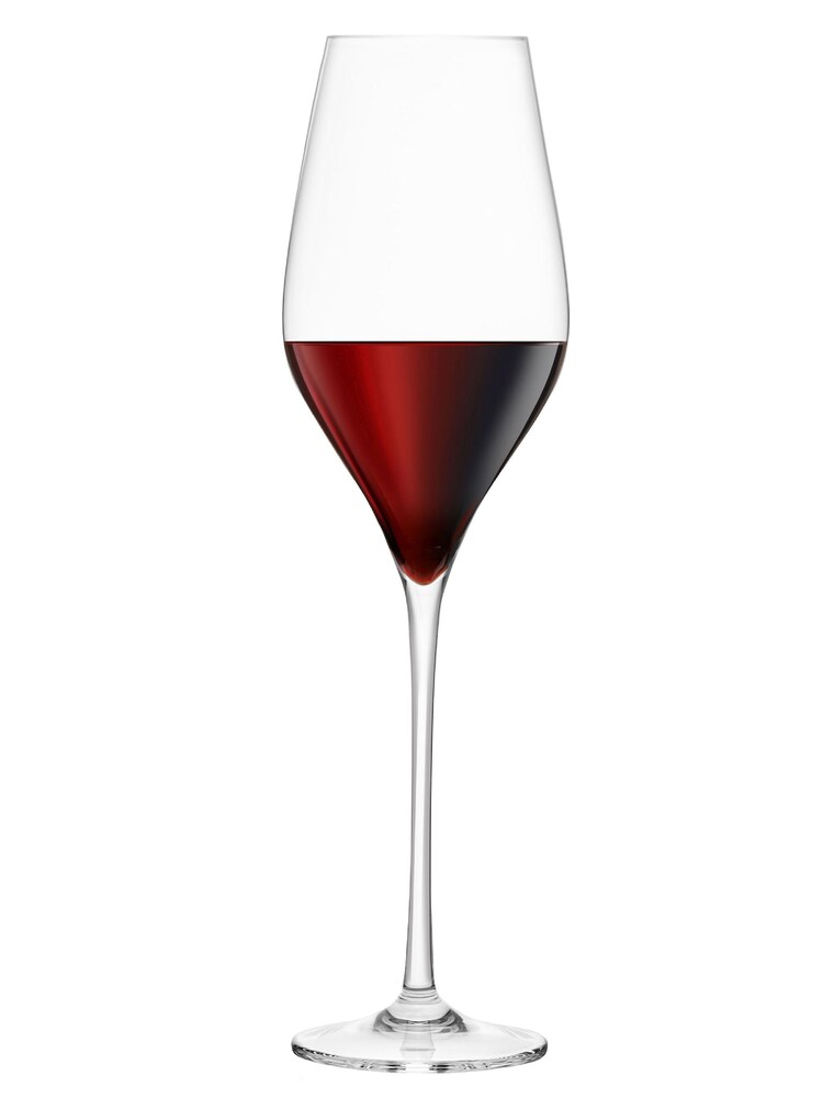 Jeray Clear Final Touch Set of 4 Durashield Red Wine Glasses - Image 2 of 4