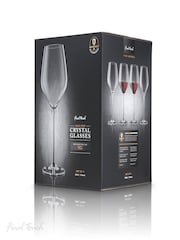 Jeray Clear Final Touch Set of 4 Durashield Red Wine Glasses - Image 4 of 4