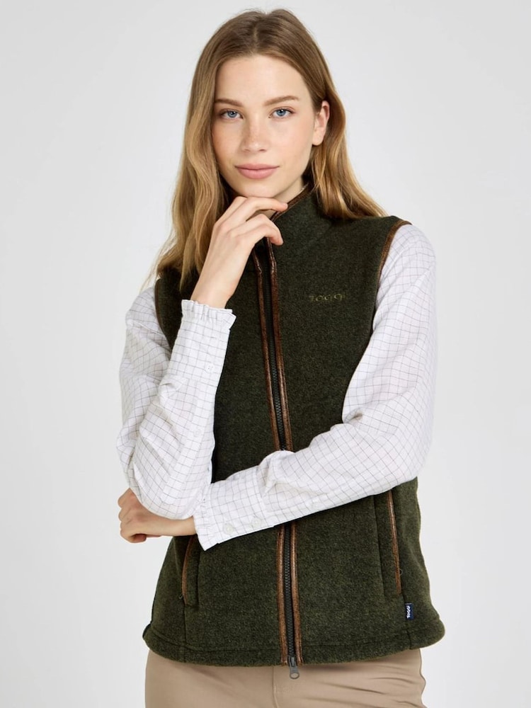 Zaļš - Toggi Regent Fleece Gilet - Attēls 2 no 7