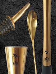 Jeray Brass Bar Originale Brass 5 Piece Cocktail Set - Image 2 of 3