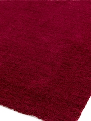 Asiatic Rugs Burgundy Red Milo Soft Touch Lustre Rug - Image 4 of 5