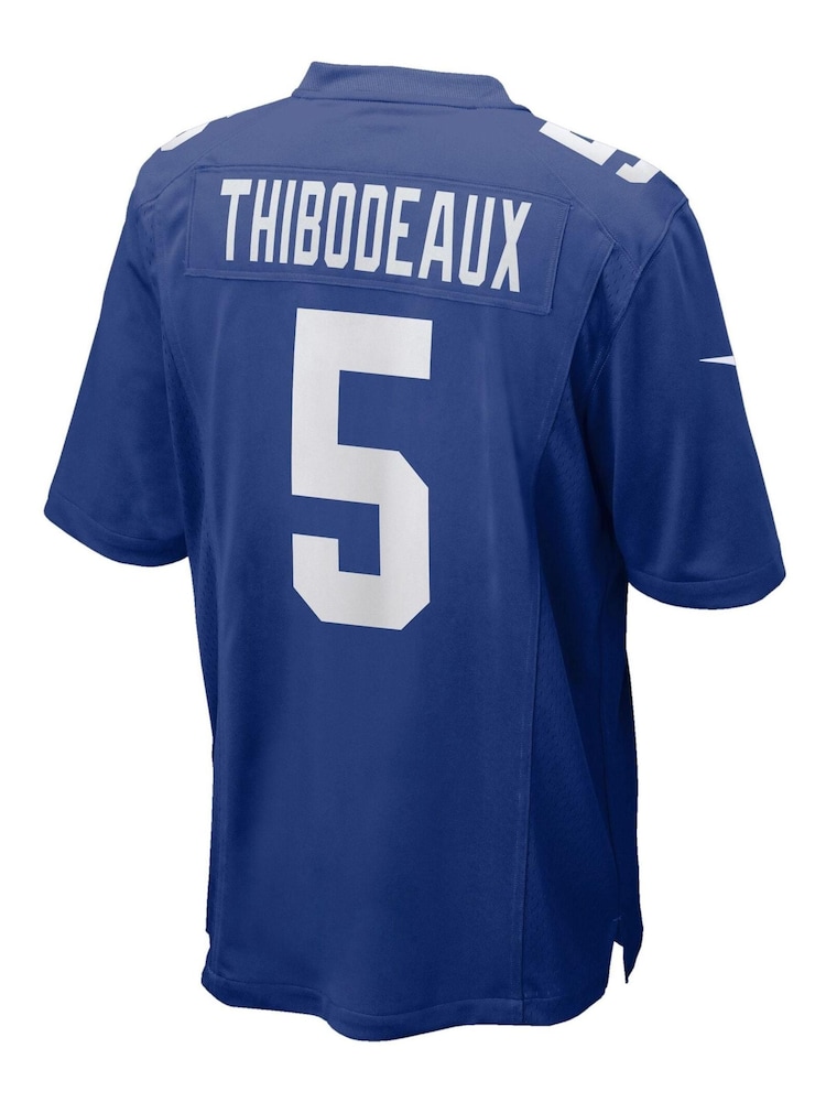 Nike Blue NFL New York Giants Home Game Jersey - Kayvon Thibodeaux - Image 3 of 3 Nike Blue NFL New York Giants Home Game Jersey - Kayvon Thibodeaux - Image 3 of 3