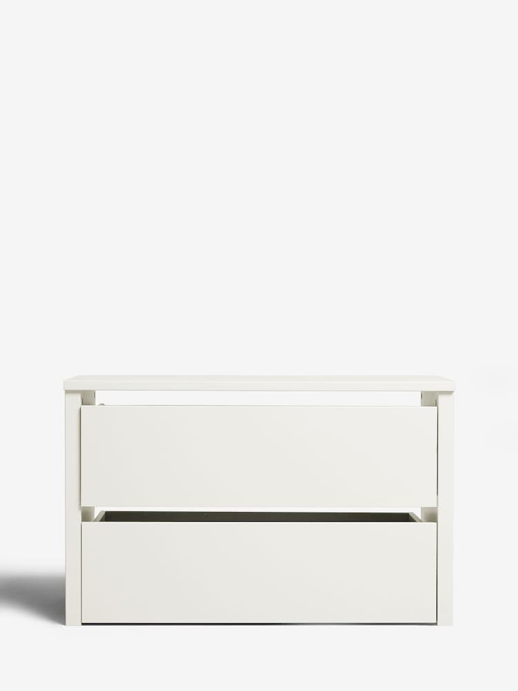 White Flynn Wardrobe Internal Chest of Drawers - Image 2 of 11