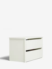 White Flynn Wardrobe Internal Chest of Drawers - Image 5 of 11