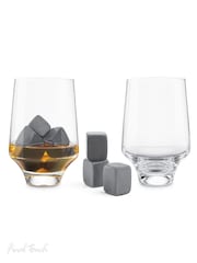Jeray Clear Final Touch Chilling Stone Whisky 8 Piece Set - Image 1 of 2