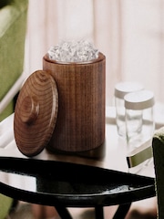 Jeray Brown Final Touch 12 Litres Solid Wood Ice Bucket - Image 1 of 4