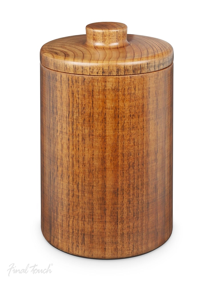 Jeray Brown Final Touch 12 Litres Solid Wood Ice Bucket - Image 2 of 4
