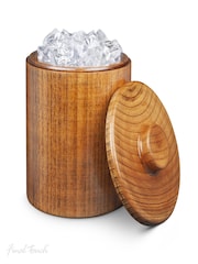 Jeray Brown Final Touch 12 Litres Solid Wood Ice Bucket - Image 3 of 4
