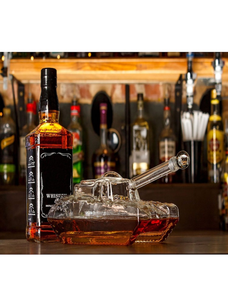Jeray Clear Bar Originale Tank Decanter - Image 1 of 4