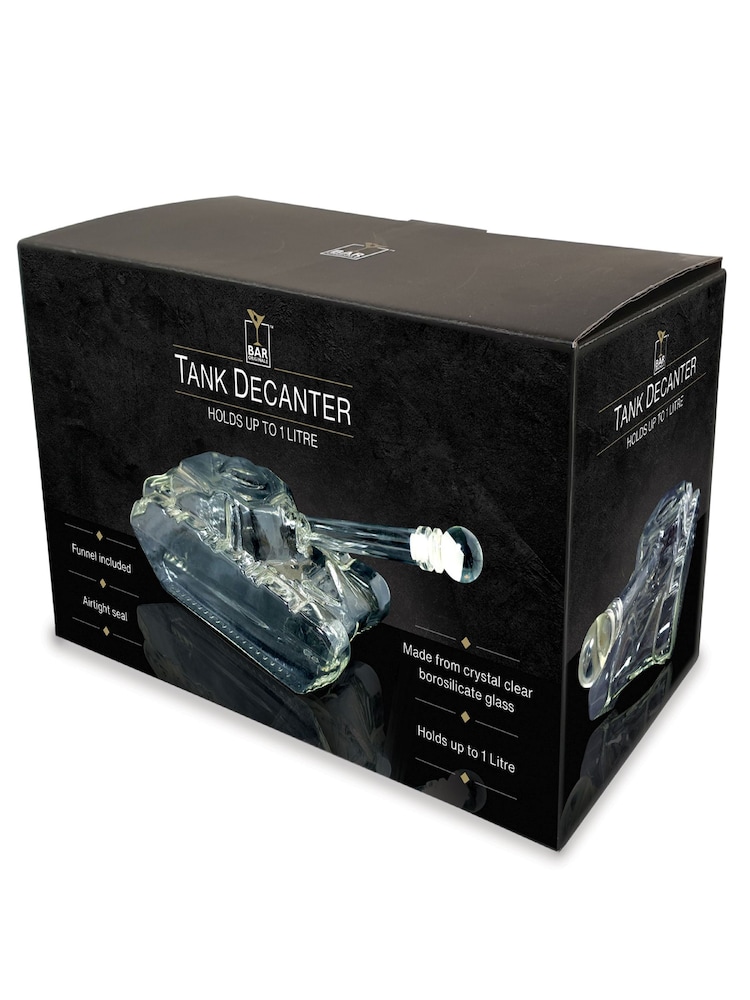 Jeray Clear Bar Originale Tank Decanter - Image 4 of 4 Jeray Clear Bar Originale Tank Decanter - Image 4 of 4