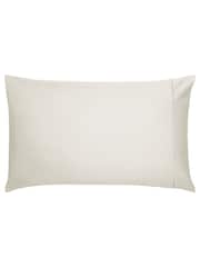 Bedeck of Belfast Natural Bob 600TC Egyptian Cotton Housewife Pillowcase - Image 2 of 2