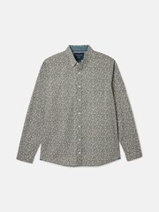 Joules Invitation Green Floral Cotton Shirt - Image 7 of 7