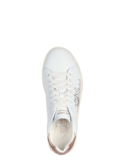 Skechers White Ground Womens Eden LX  Trainers - Image 4 of 4
