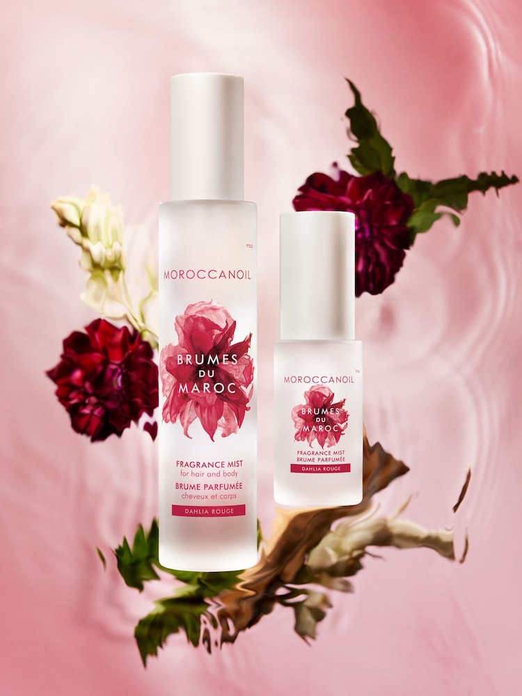 Moroccanoil Hair & Body Fragrance Mist Dahlia Rouge 30ml - Image 2 of 3 Moroccanoil Hair & Body Fragrance Mist Dahlia Rouge 30ml - Image 2 of 3